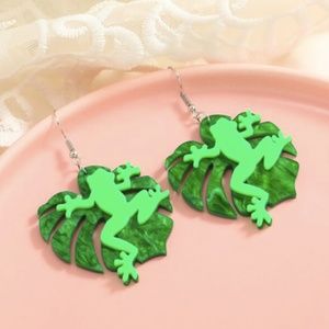 Frog Earrings